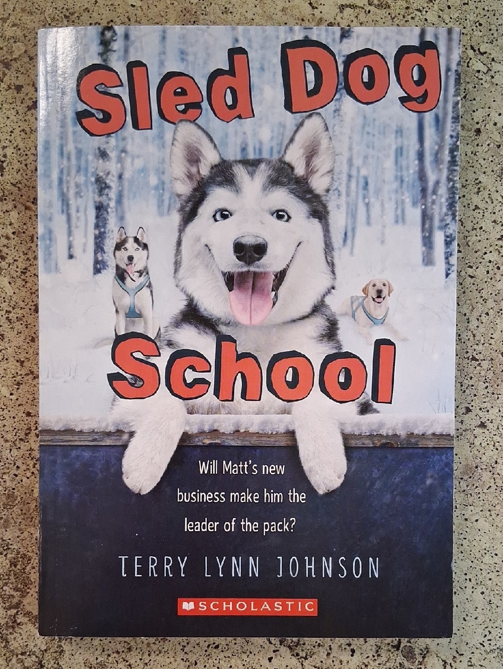 Sled Dog School By Terry Lynn Johnson Children's Chapter Book Middle School